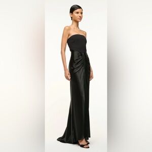 STAUD Wayfaring Dress in Black